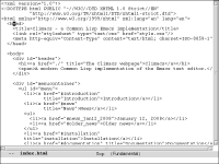 A screenshot thumbnail of Climacs showing
                       a file without syntax highlighting